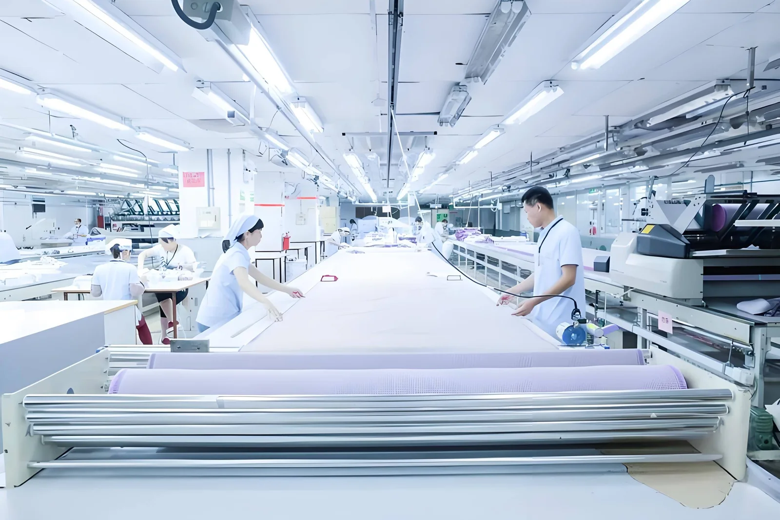 Bedding finishing and quality area