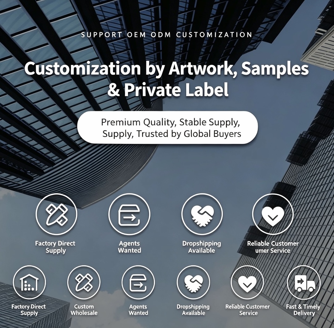 Artwork samples and private-label OEM service