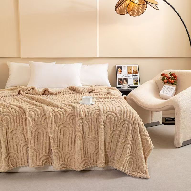 textured plush blanket — style 02 for wholesale sourcing