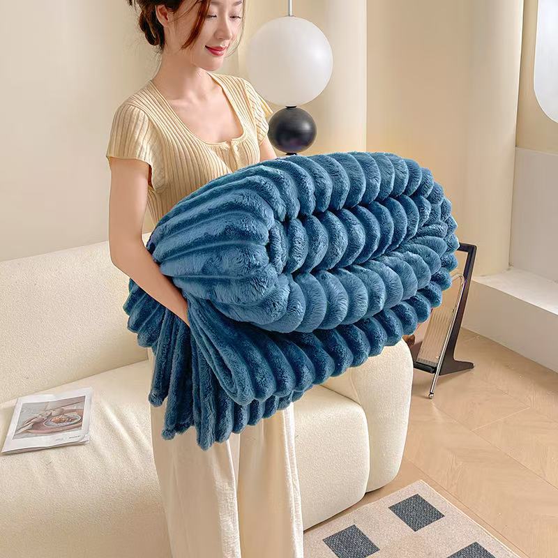 textured plush blanket — style 03 for wholesale sourcing