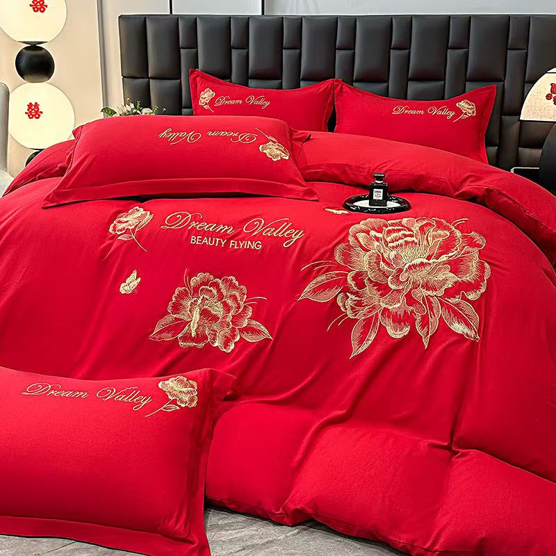 cotton 4 piece bedding set — style 10 for wholesale sourcing