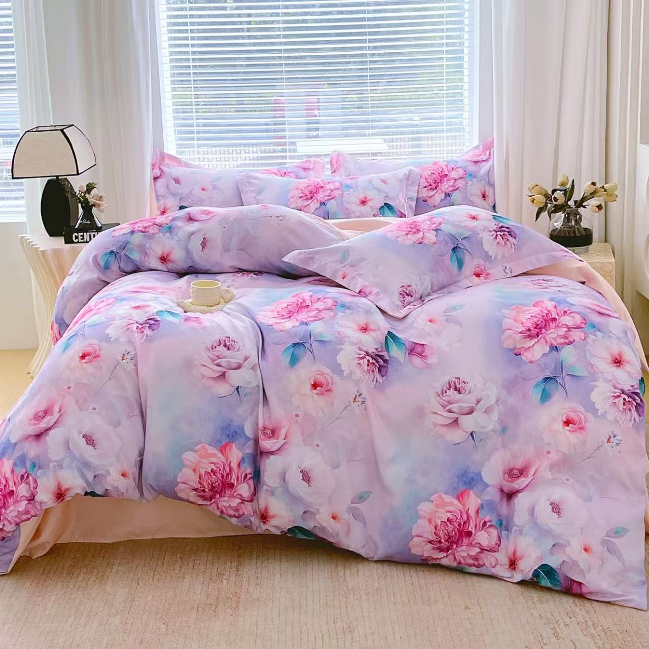 cotton 4 piece bedding set — style 16 for wholesale sourcing