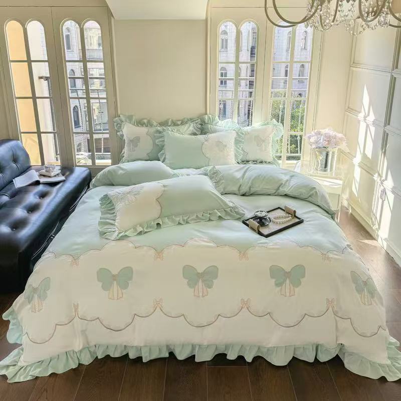 cotton 4 piece bedding set — style 23 for wholesale sourcing