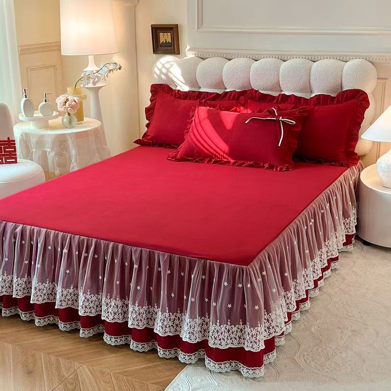 decorative bed skirt — style 10 for wholesale sourcing