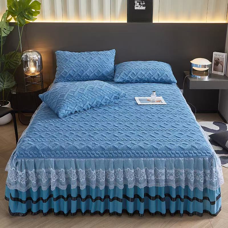 decorative bed skirt — style 11 for wholesale sourcing