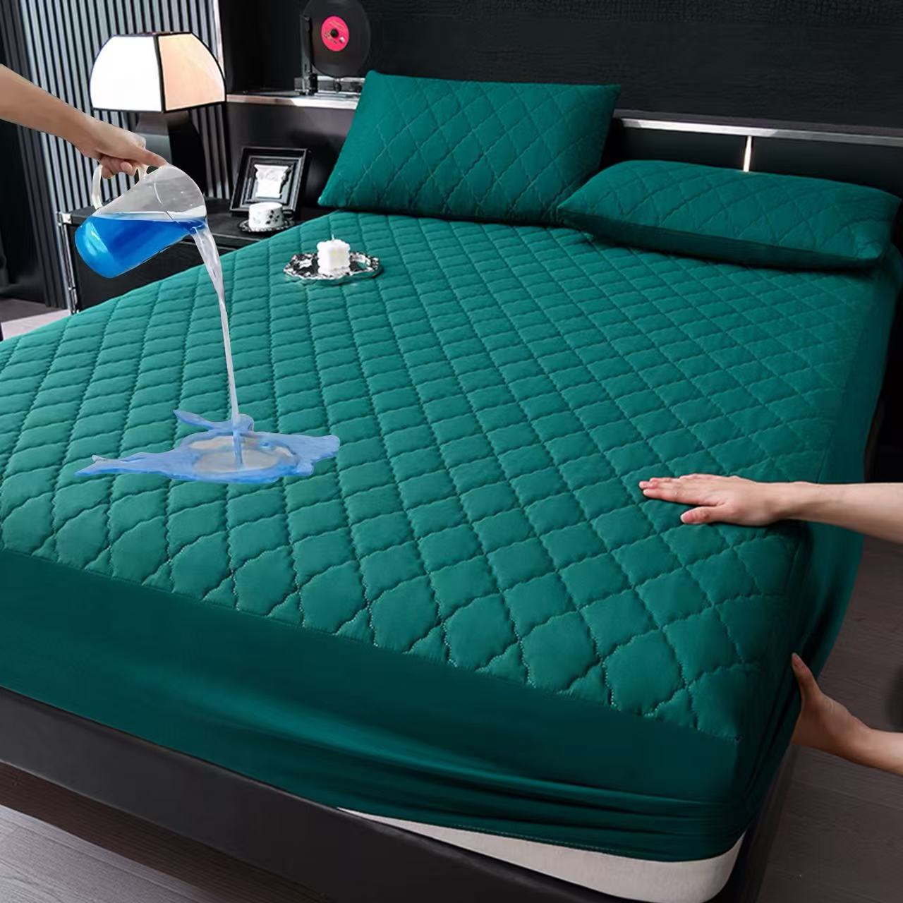 Ready stock waterproof fitted sheet